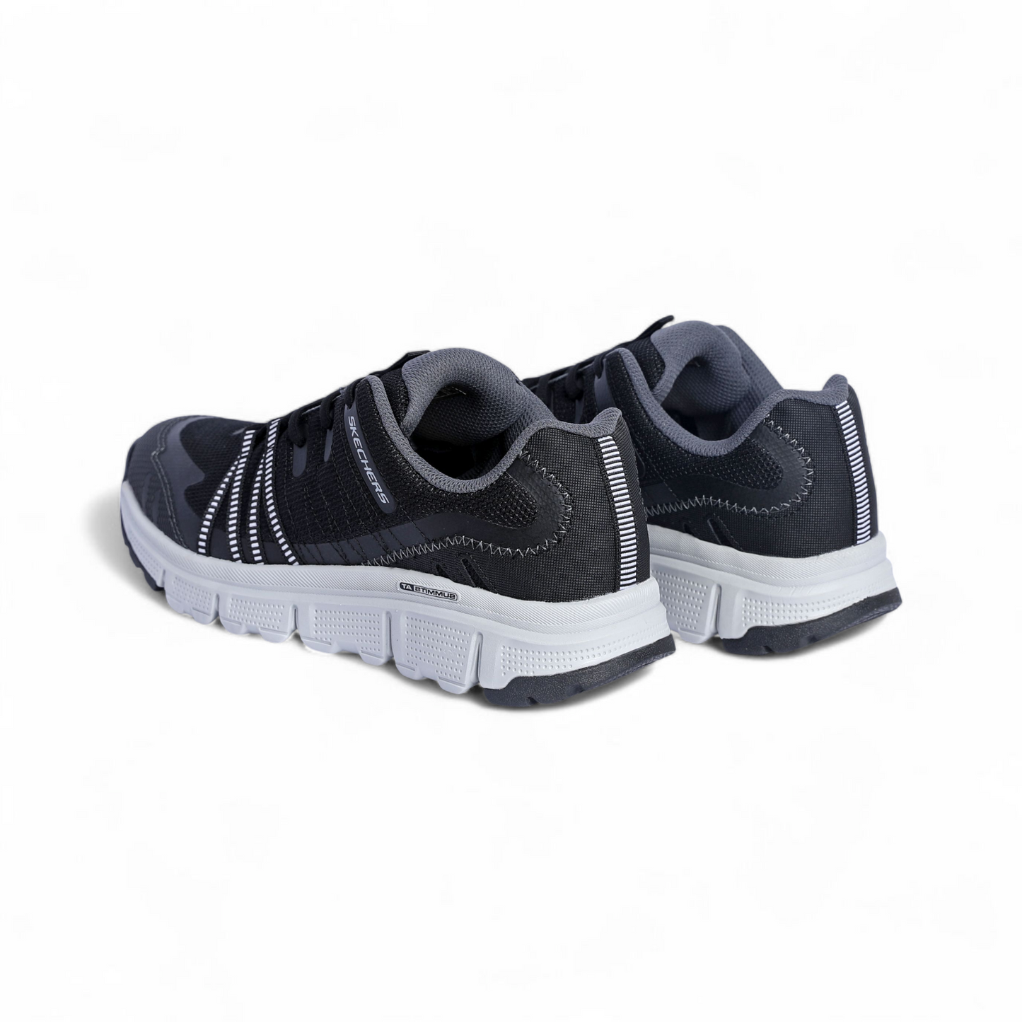 Skechers Summits – Cushioned Low-Top Casual Shoes AT - in Black