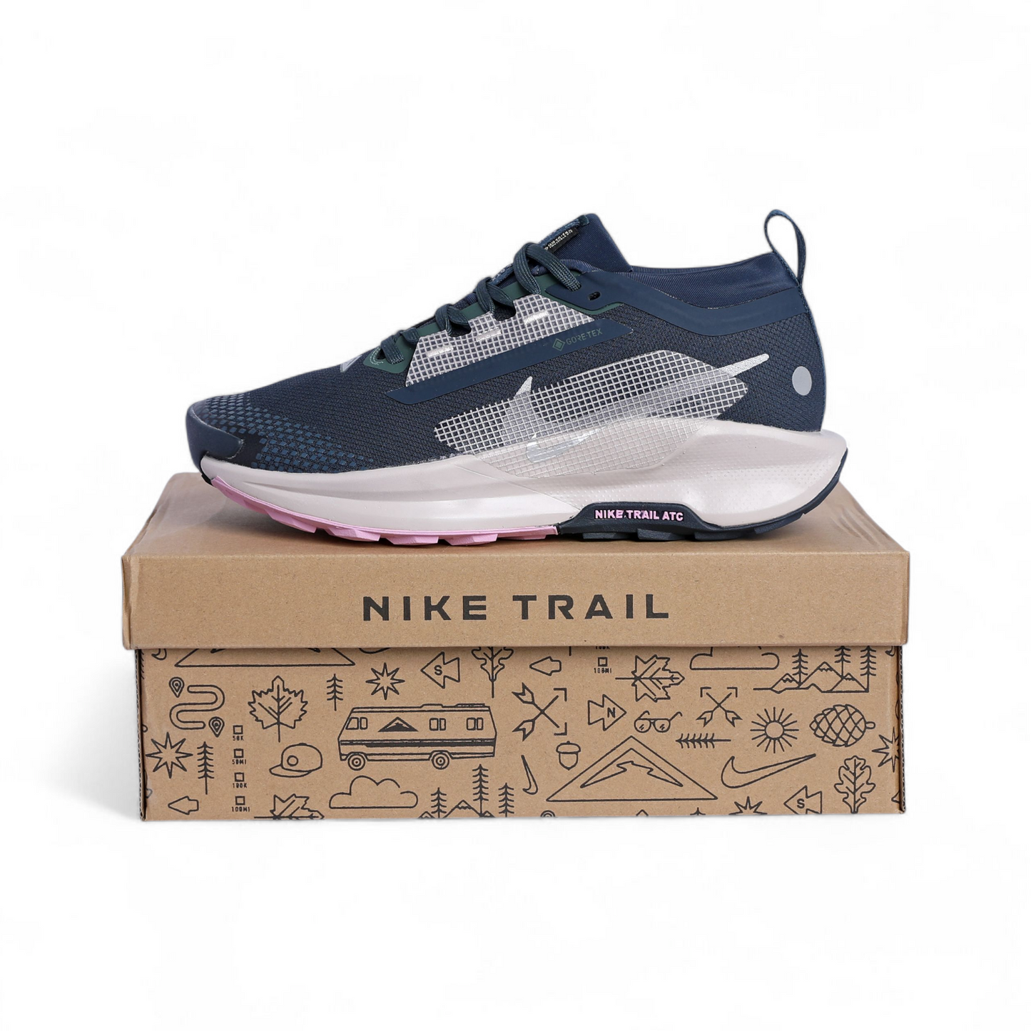Nike Pegasus Trail 5 GTX – Waterproof Trail Running Shoes PG - in Blue