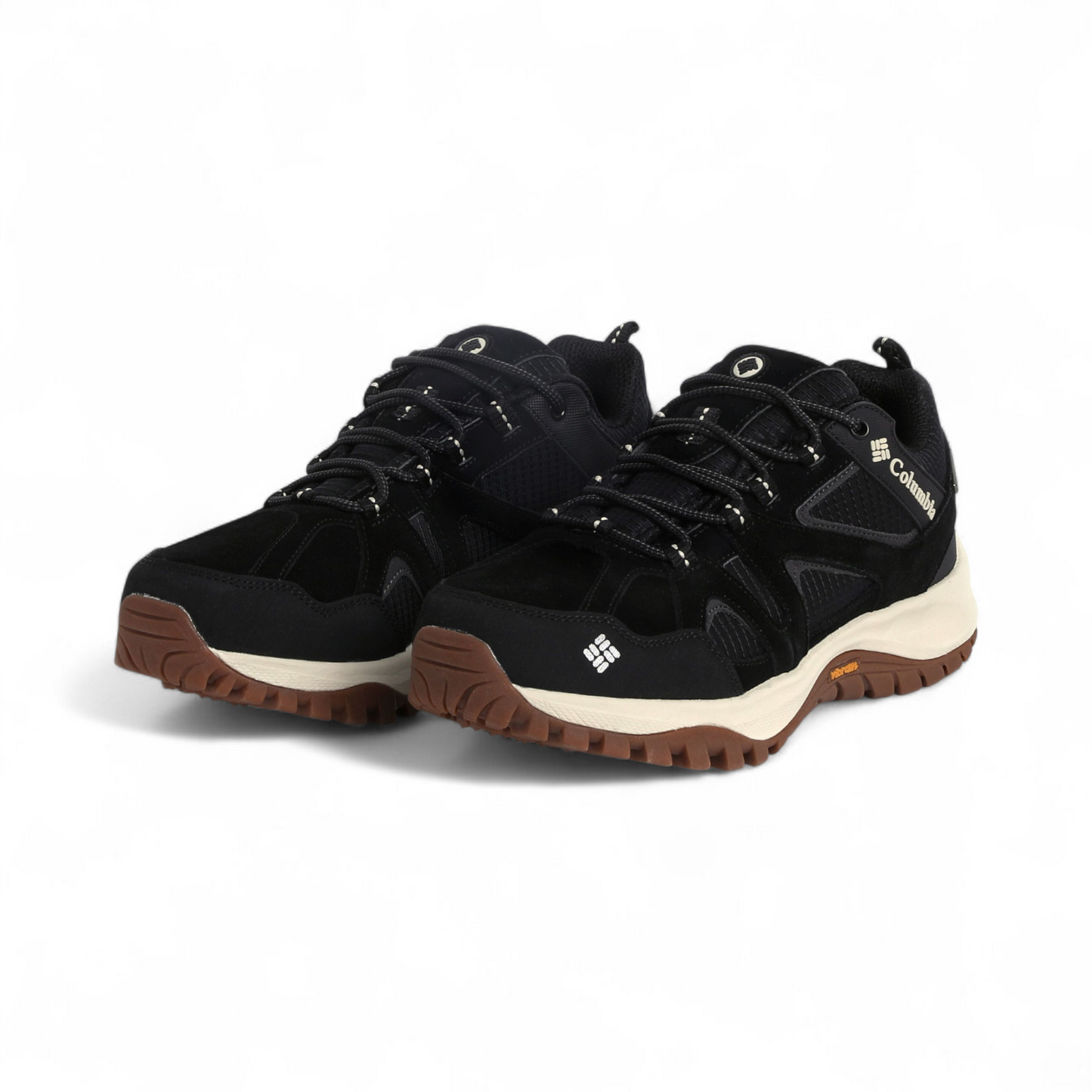 Columbia Leather Outdoor Sneakers C9 - in Black