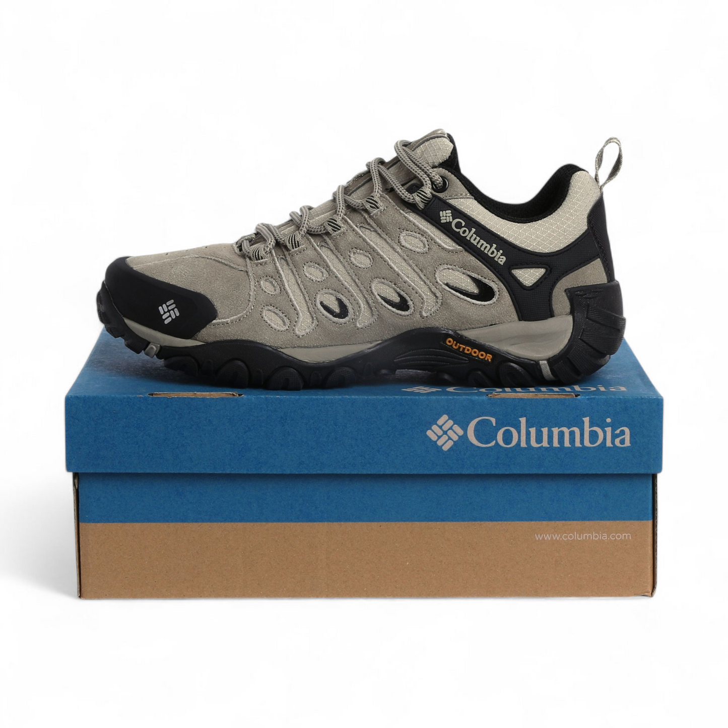 Columbia Leather Outdoor Sneakers C50 - in Light beige