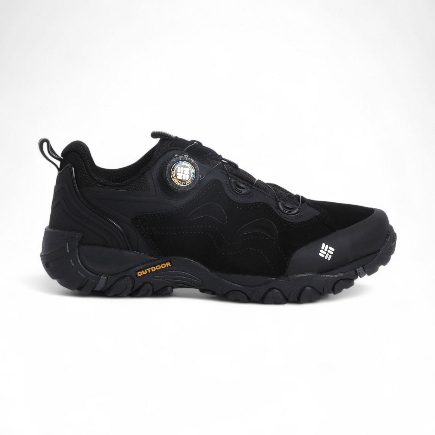 Columbia Leather Outdoor Sneakers CO - in black×black