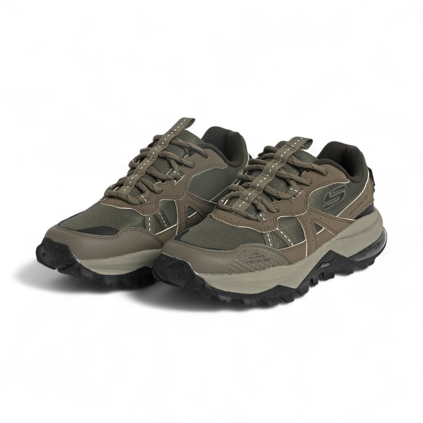 Skechers Arch Fit Uno Lite - Trail Tracer S3 - in Dark beige