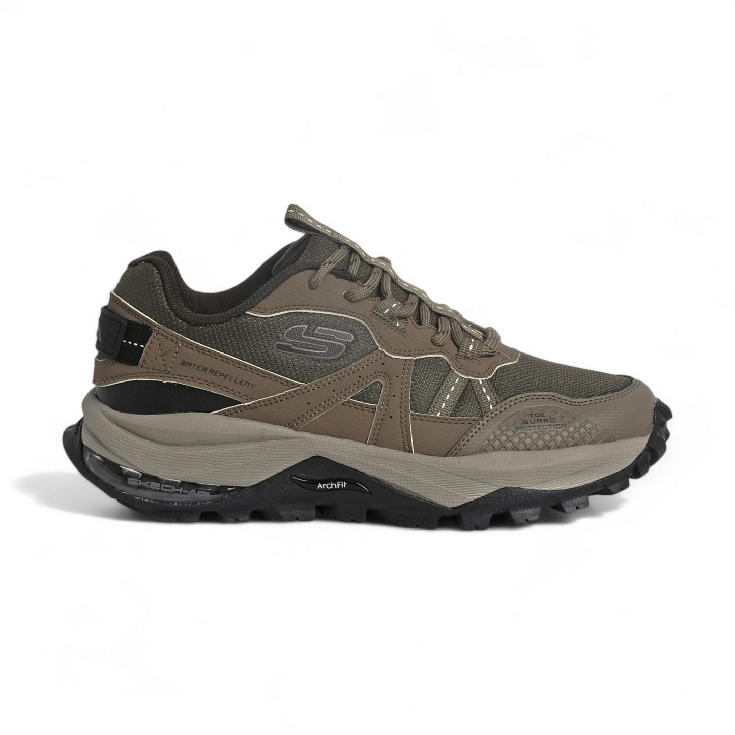 Skechers Arch Fit Uno Lite - Trail Tracer S3 - in Dark beige