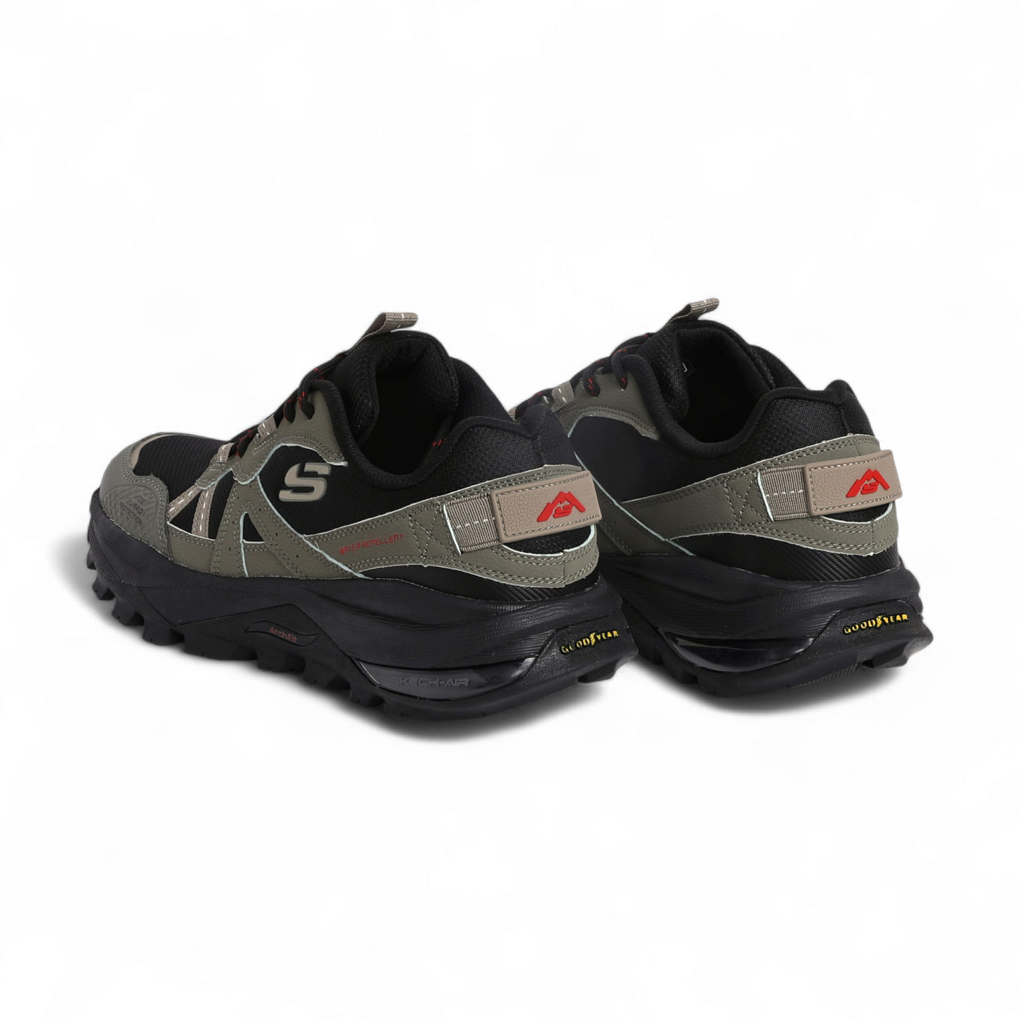 Skechers Arch Fit Uno Lite - Trail Tracer S3 - in green×black
