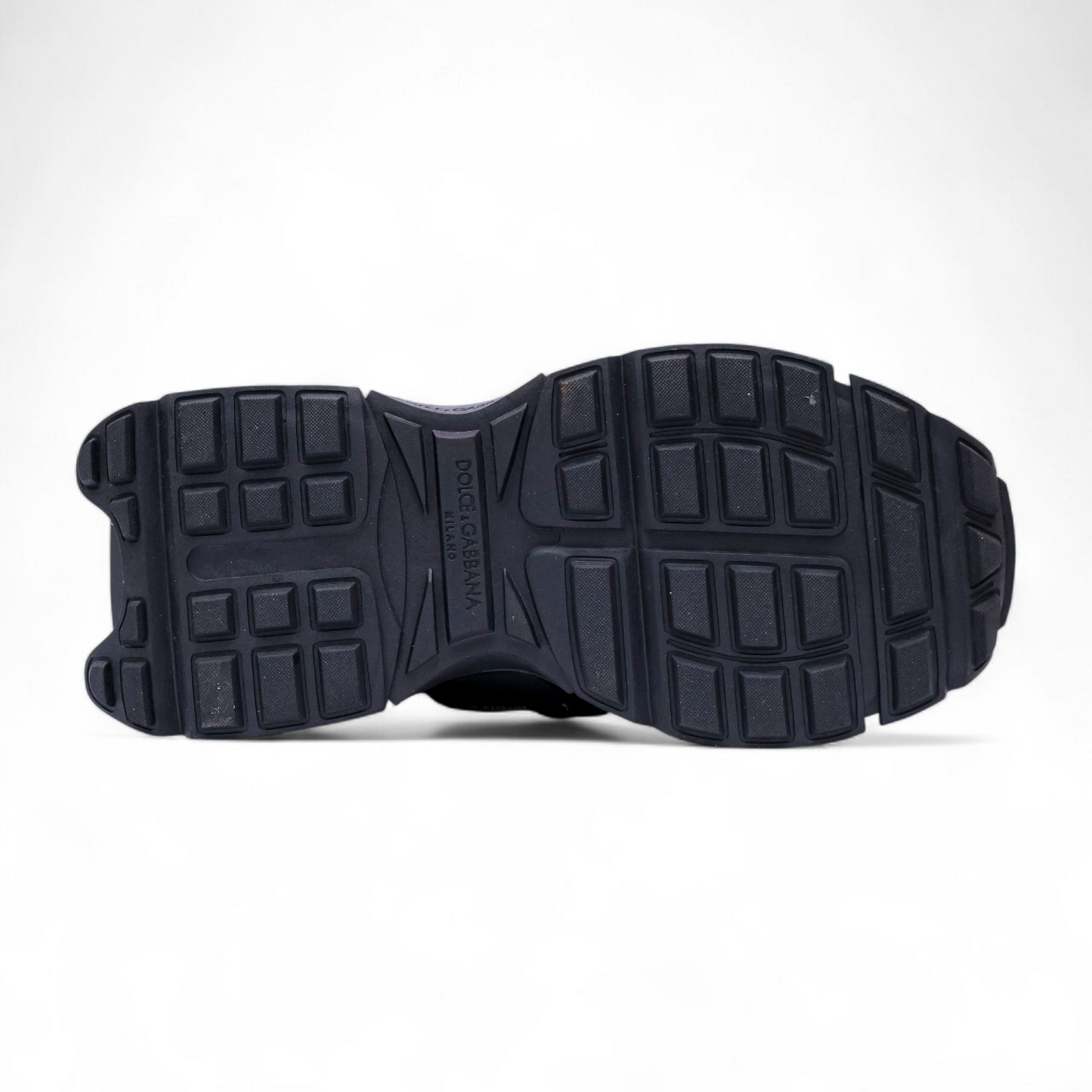 Men’s Dolce & Gabbana Low Top Space Lace Up Sneakers DG - in Black