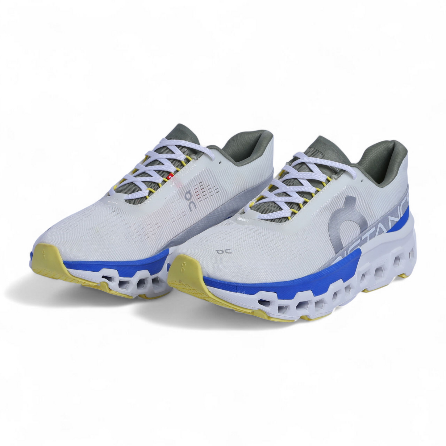 On Running Cloudmonster QC-10 - in White×fluorescent