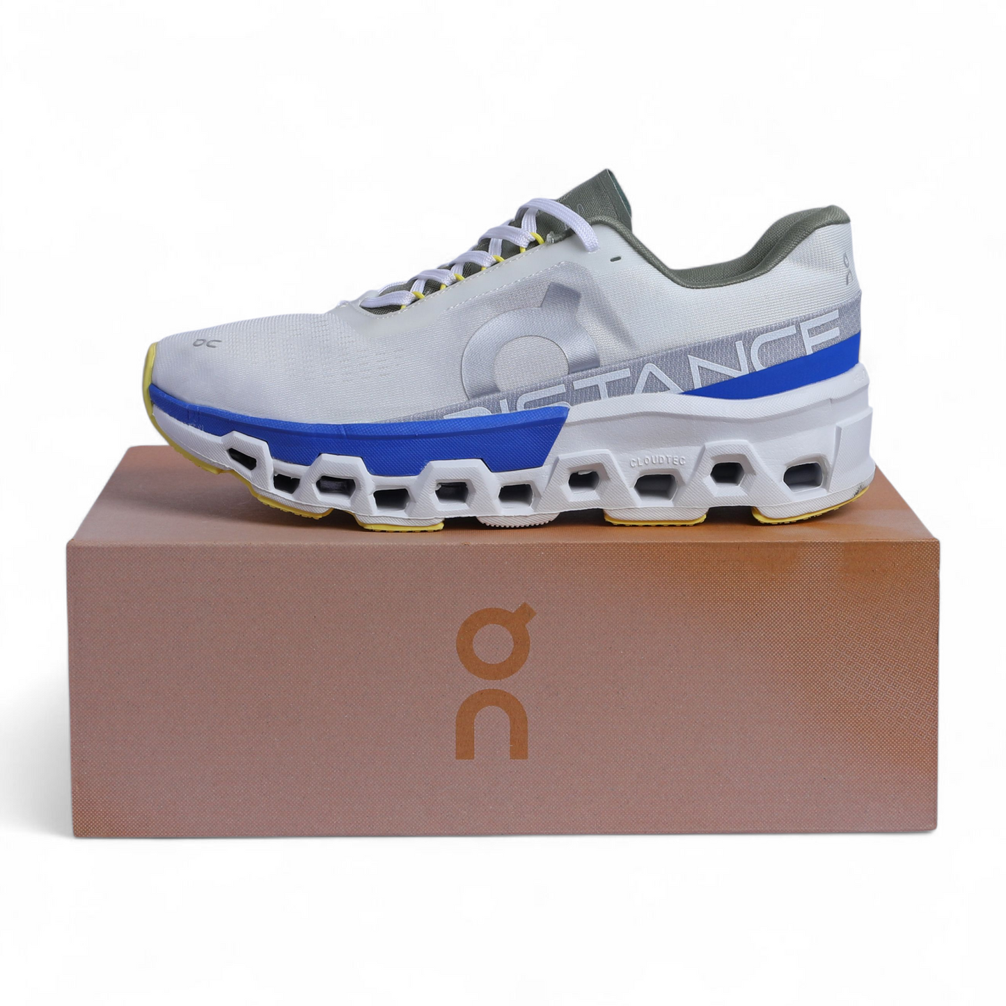 On Running Cloudmonster QC-10 - in White×fluorescent