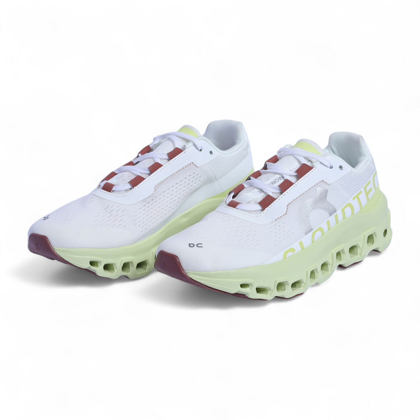 On Running Cloudmonster QC-12 - in White×yellow