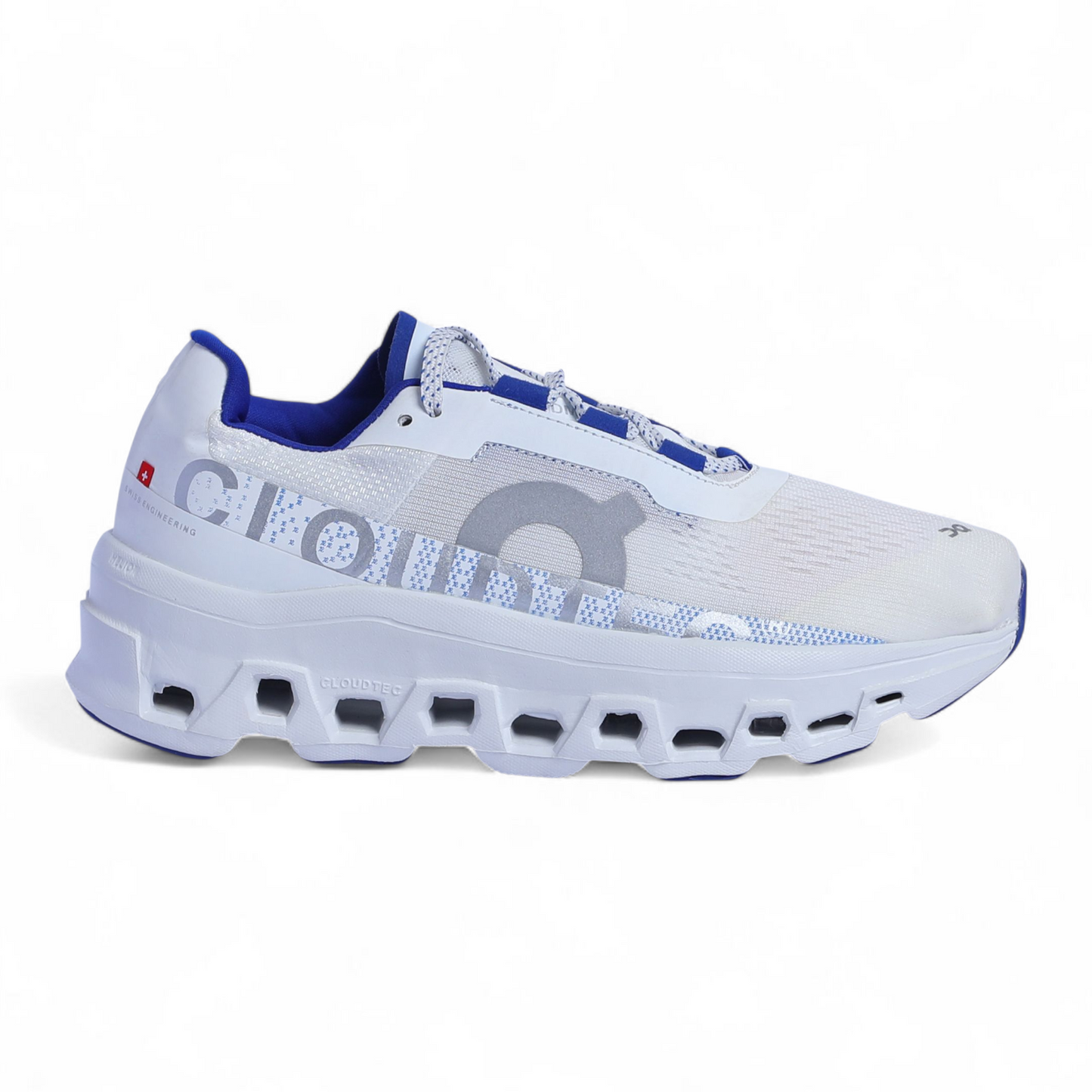 On Running Cloudmonster QC-16 - in White×blue