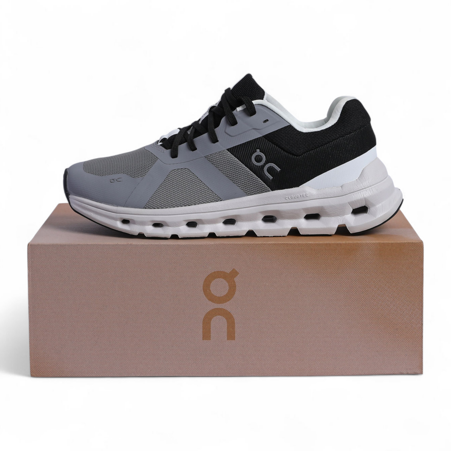 On Running Cloudrunner QC-15 - in Dark gray×black