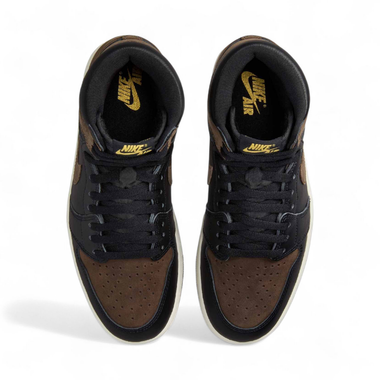 Men's Casual Flat Shoes JOR-20 - in Black×brown