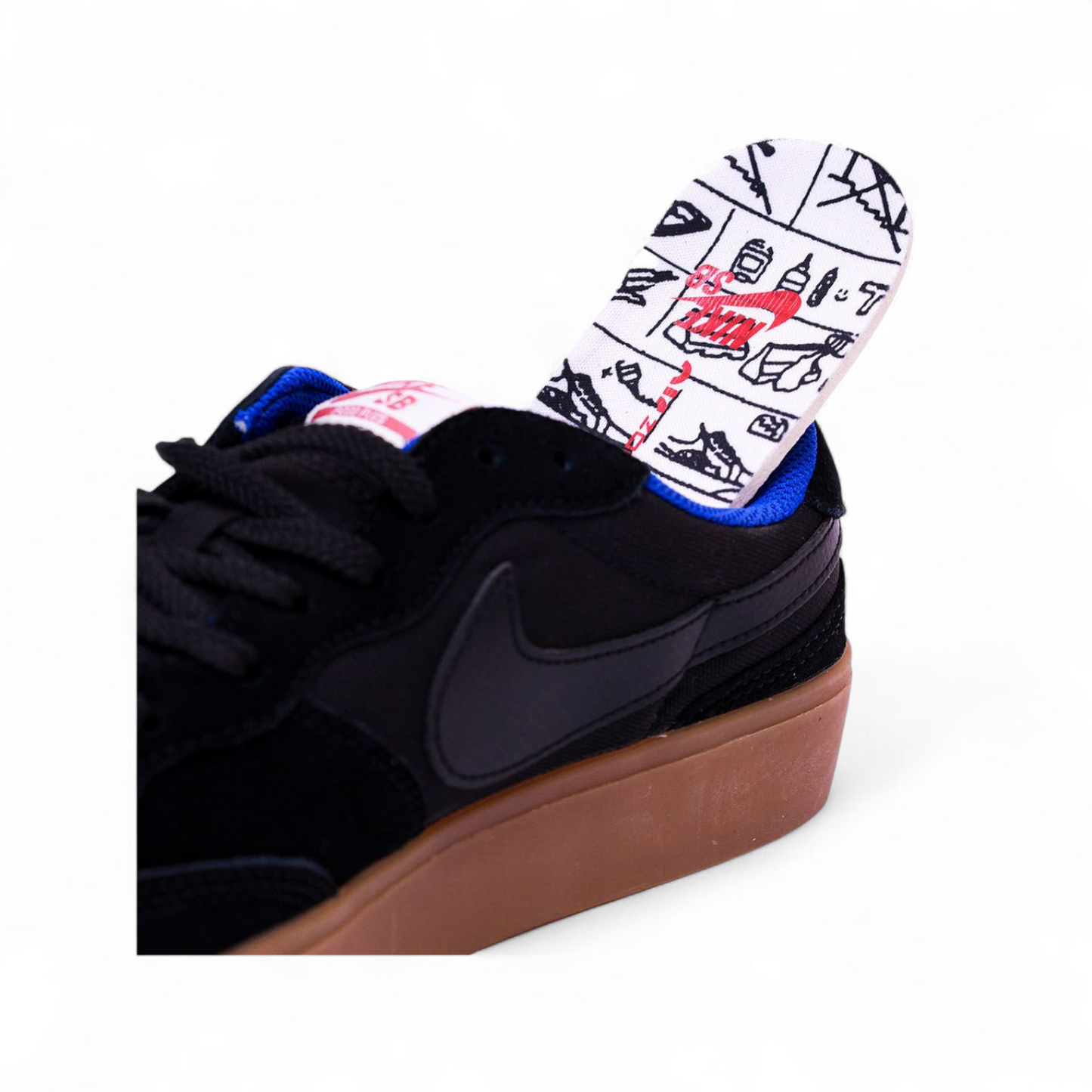 Nike SB Zoom Pogo Plus Premium - SB-90 - in Black×blue