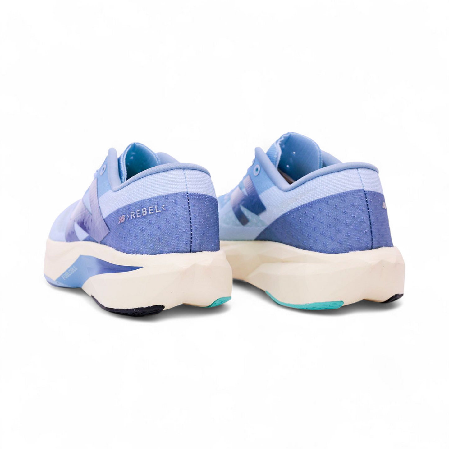 New Balance women's FuelCell Rebel V4 Running Shoe - WB - in Sky