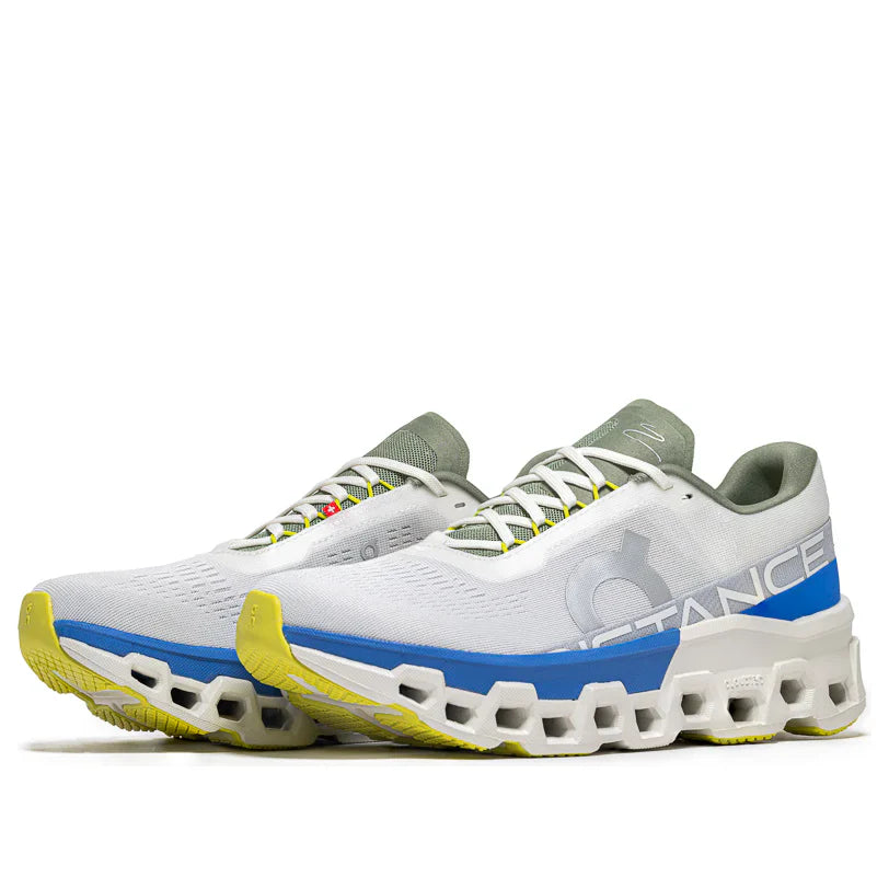 On Running Cloudmonster QC-10 - in White×fluorescent