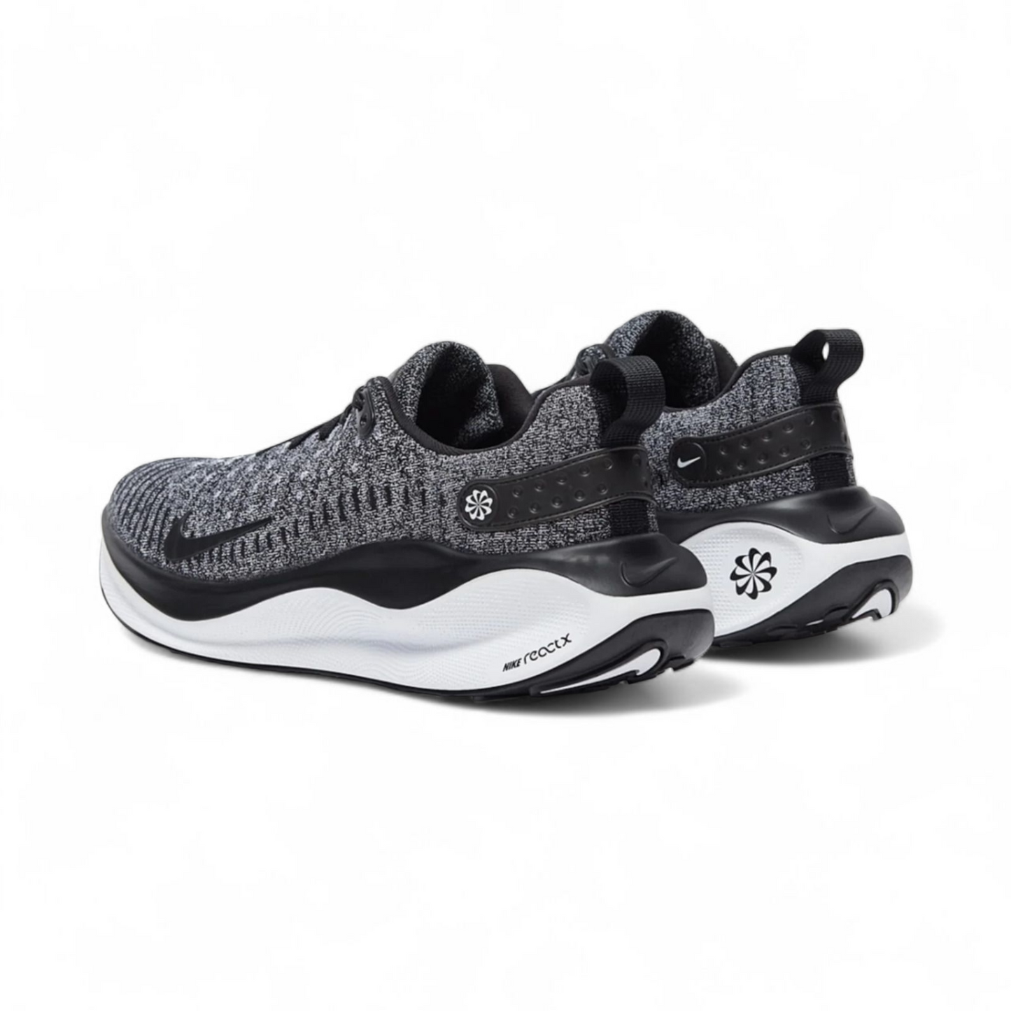 Nike ReactX Infinity Run Flyknit 4 - GOR - in Grey×black