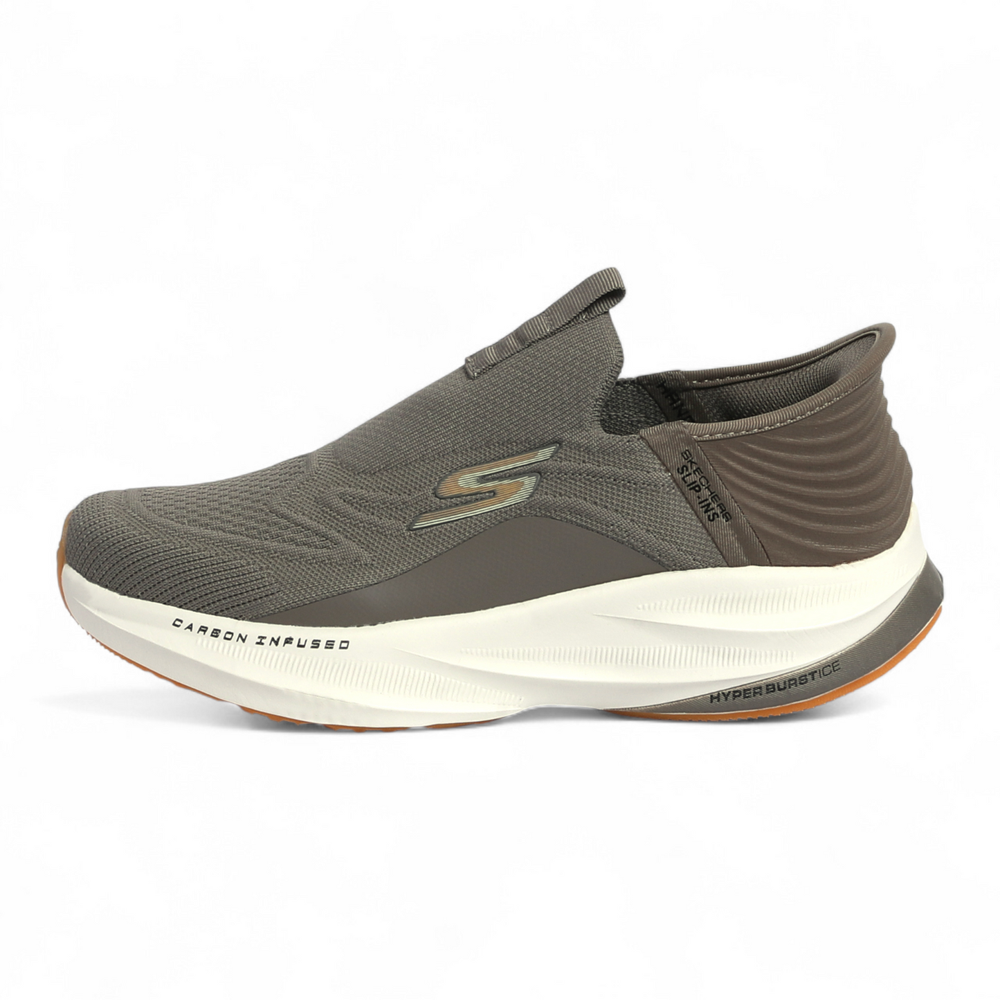 Skechers Slip-Ins – Hyper Burst • Carbon Infused • Goodyear HyperArc Comfort - S4 - in Beige