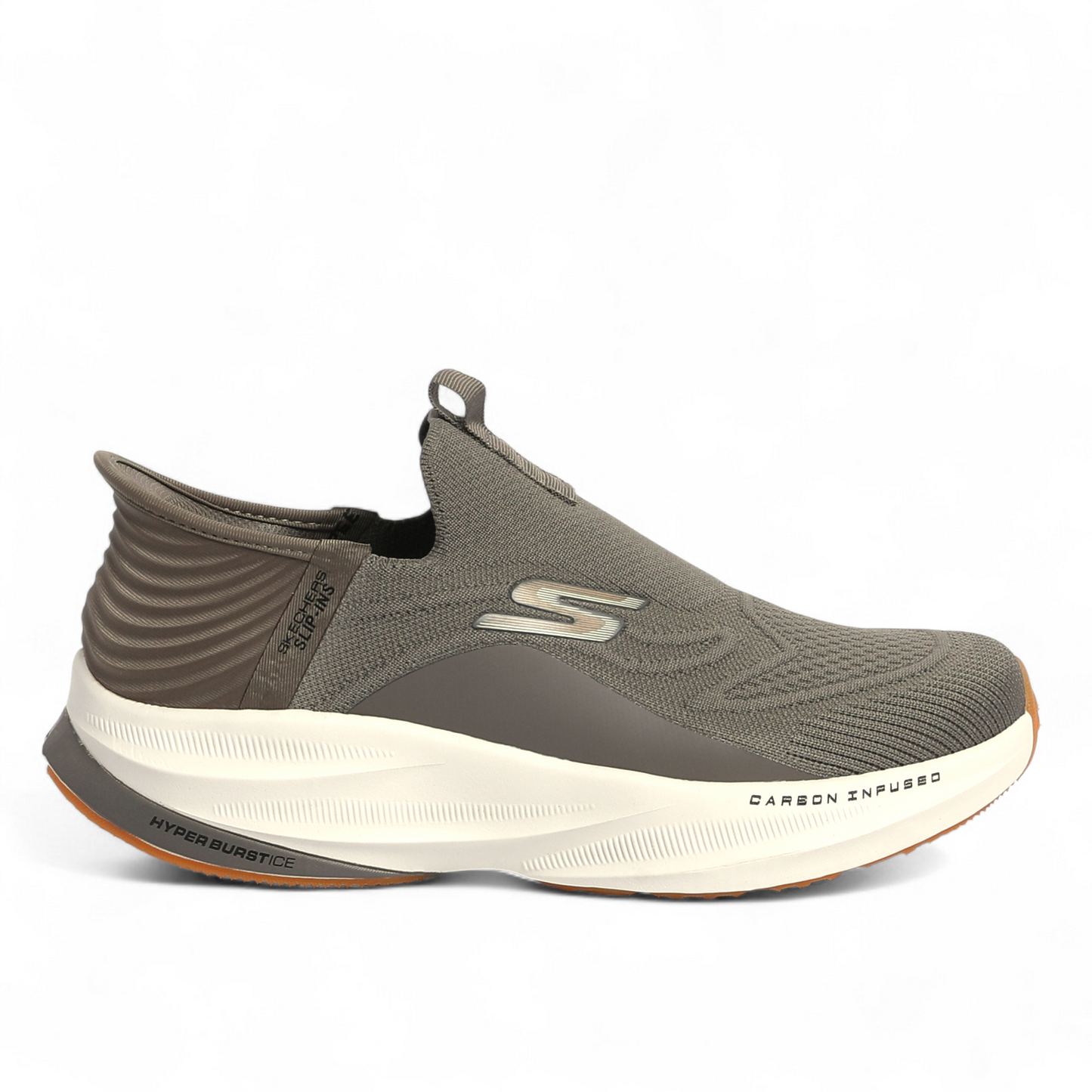 Skechers Slip-Ins – Hyper Burst • Carbon Infused • Goodyear HyperArc Comfort - S4 - in Beige