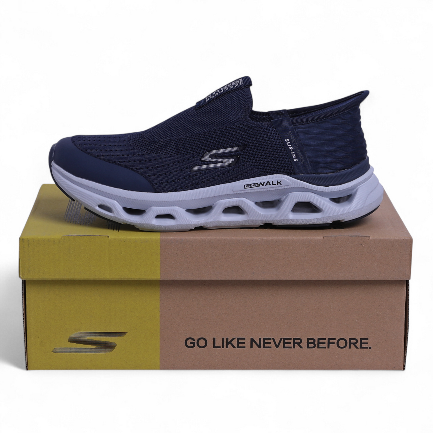Skechers GO RUN Max Slip‑In – Comfort Meets Performance - OL - in Navy