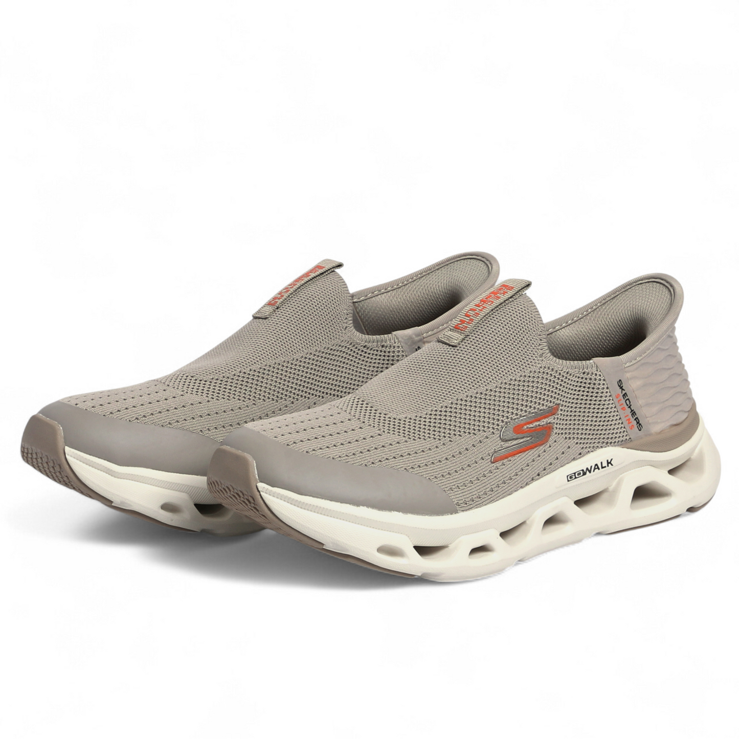 Skechers GO RUN Max Slip‑In – Comfort Meets Performance - OL - in Beige