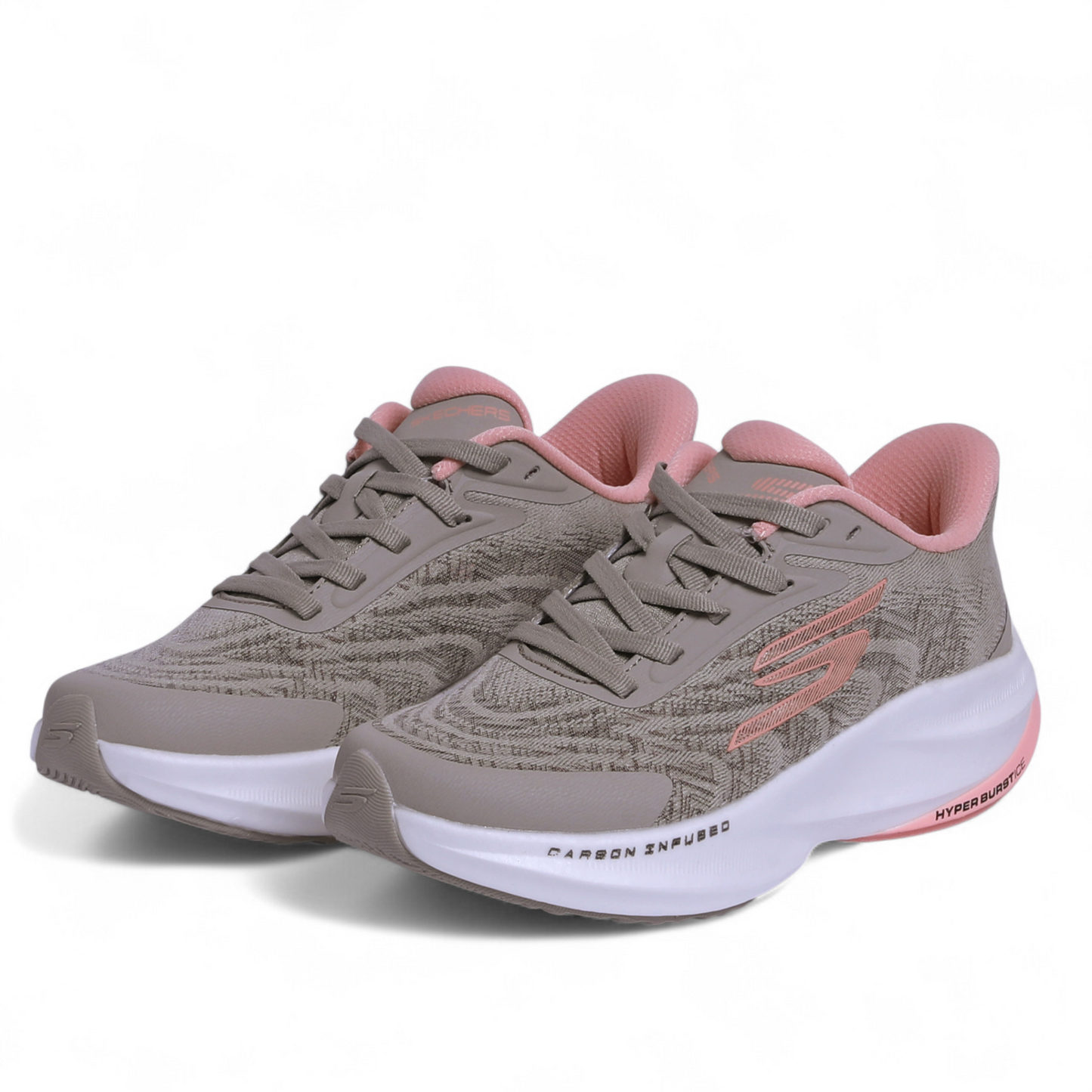 Skechers Slip-Ins – Hyper Burst Ice, Carbon Infused & Hyper Arc Comfort - WE - in Beige