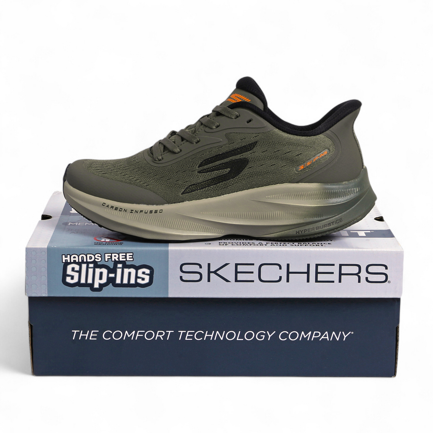 Skechers Slip-Ins – Hyper Burst Ice, Carbon Infused & Hyper Arc Comfort - HY - in Light green