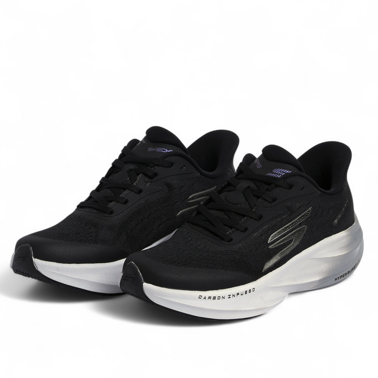 Skechers Slip-Ins – Hyper Burst Ice, Carbon Infused & Hyper Arc Comfort - HY - in Black