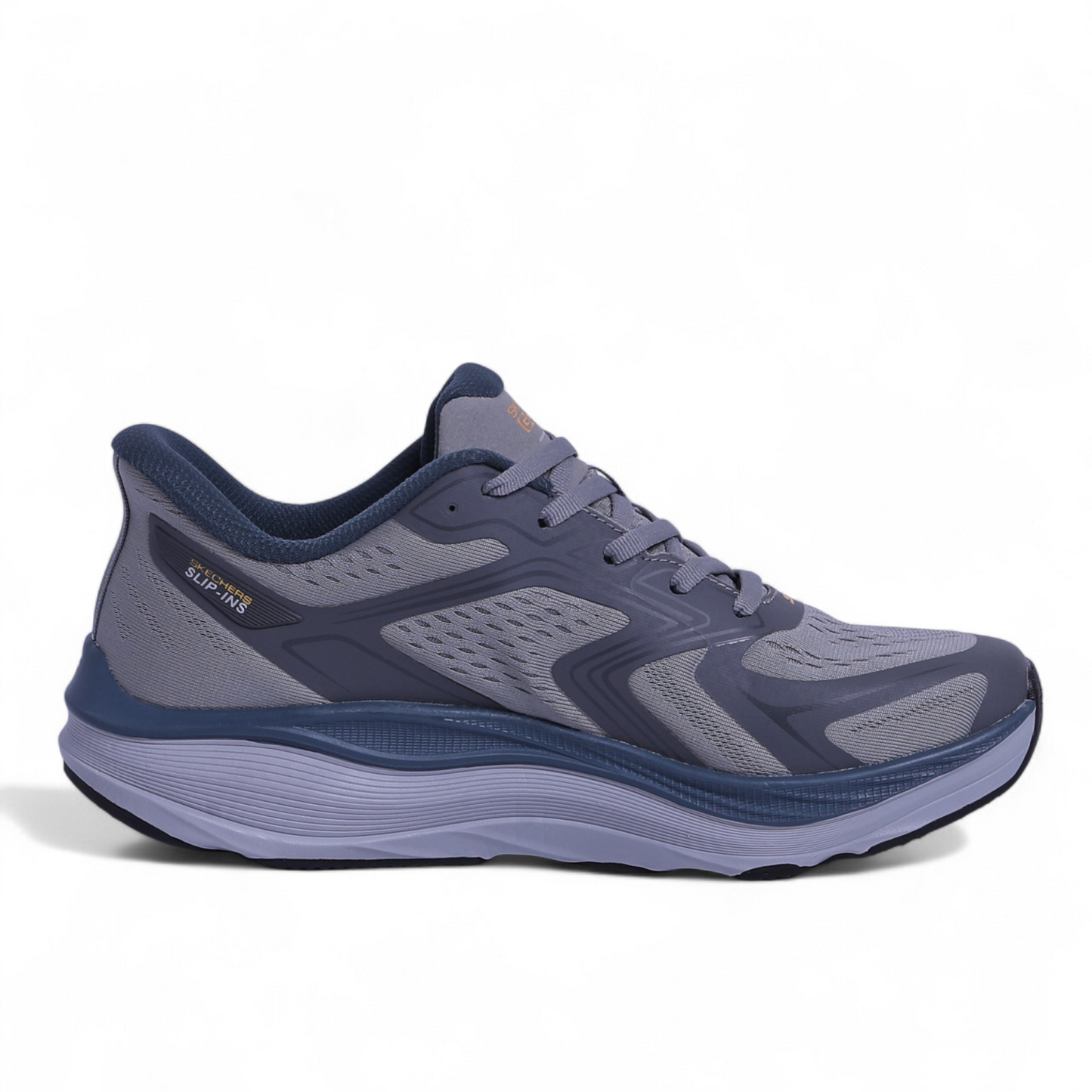Skechers GO RUN Max Slip‑In – Comfort Meets Performance - DK - in Grey