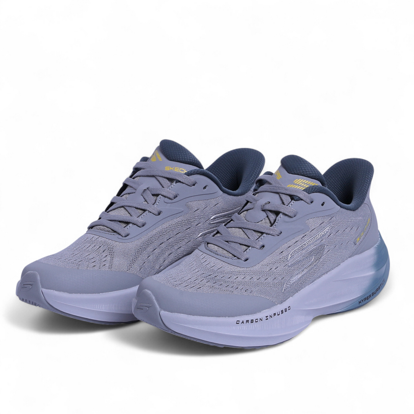 Skechers Slip-Ins – Hyper Burst Ice, Carbon Infused & Hyper Arc Comfort - HY - in Grey