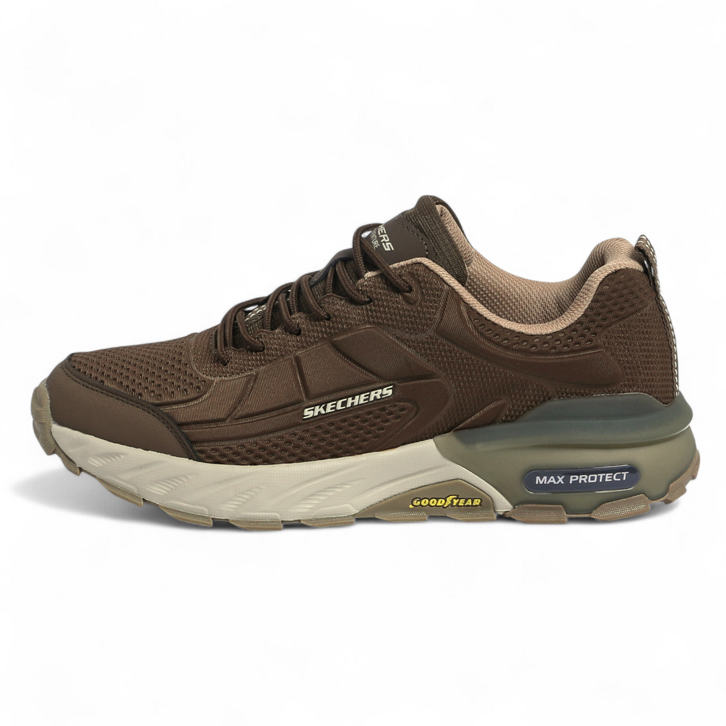 Skechers Max Protect Goodyear Sole - NC - in Brown