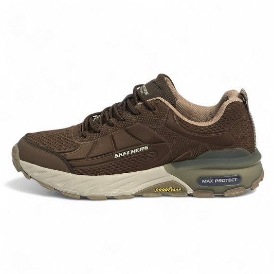 Skechers Max Protect Goodyear Sole - NC - in Brown