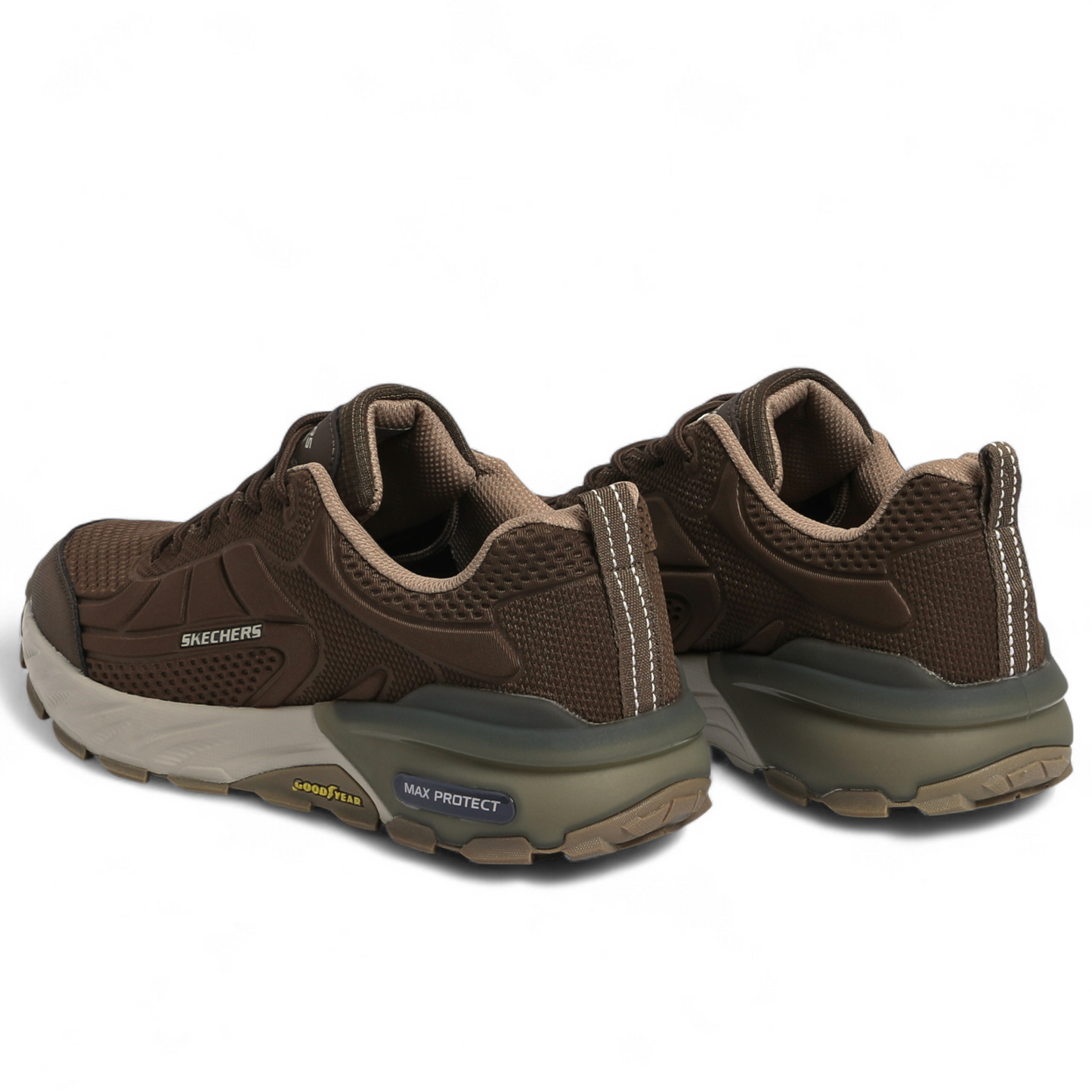 Skechers Max Protect Goodyear Sole - NC - in Brown