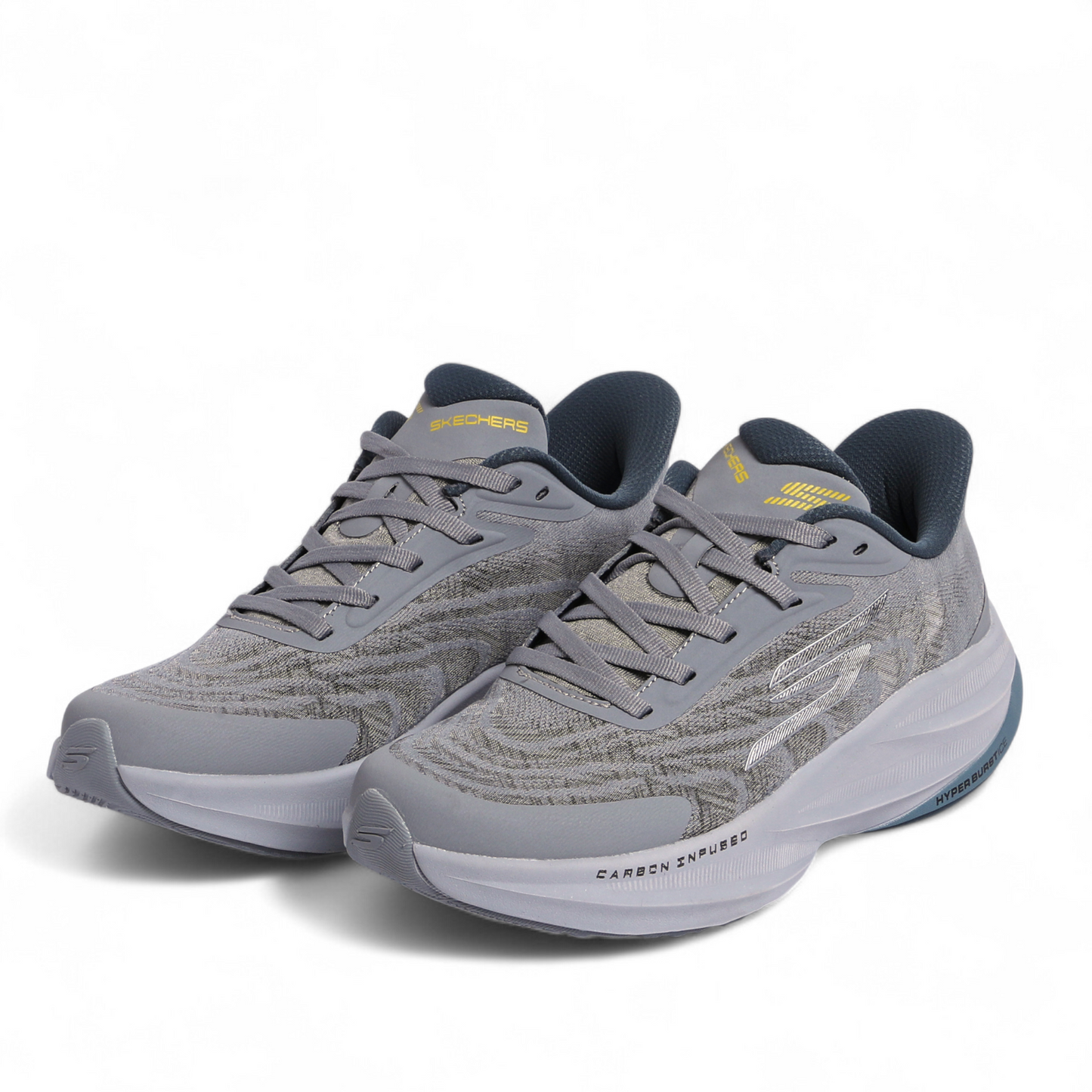 Skechers Slip-Ins – Hyper Burst Ice, Carbon Infused & Hyper Arc Comfort - ED - in Grey