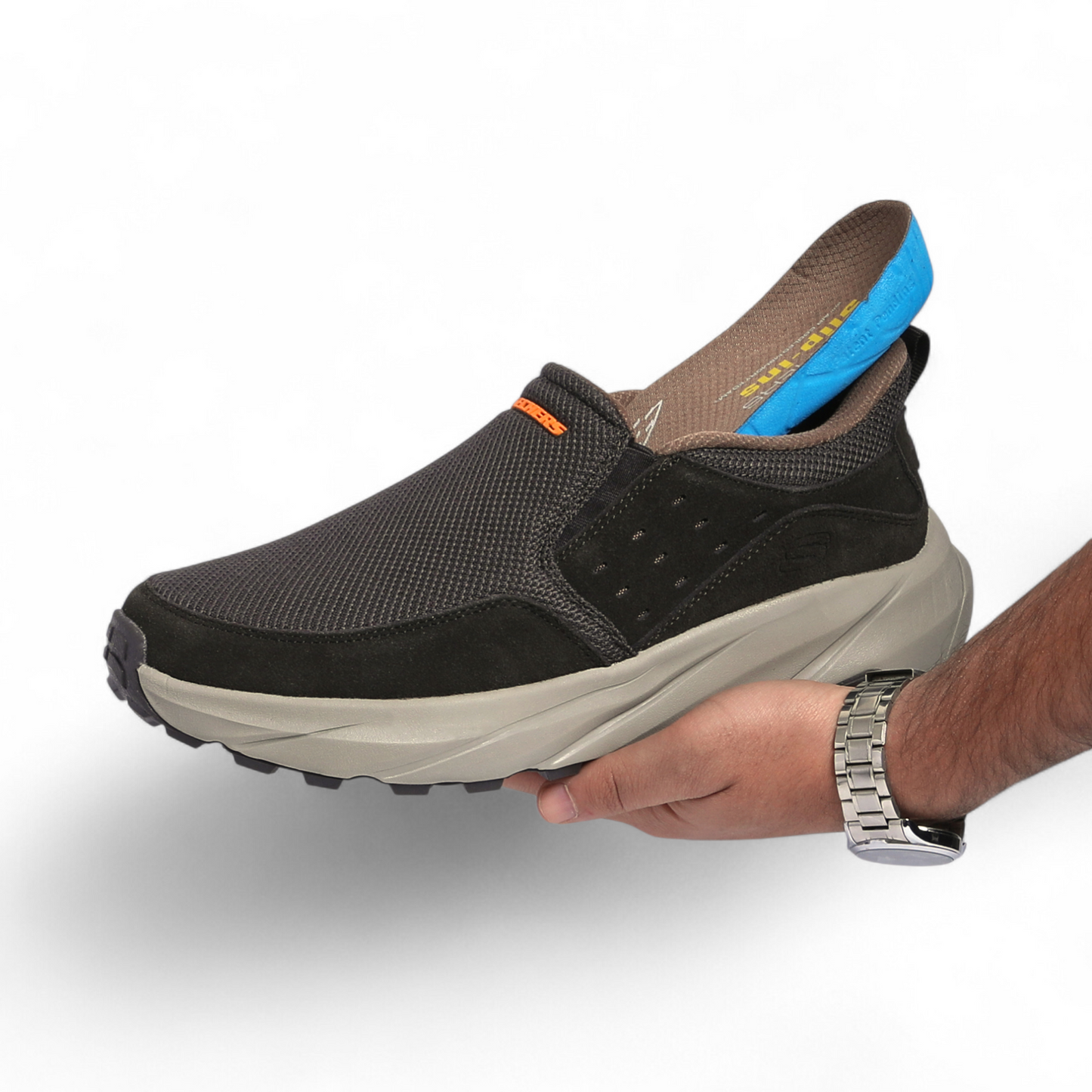 Skechers Slip-Ins with Air Cooled Memory Foam – Easy Comfort, All-Day Support - FR - in Brown