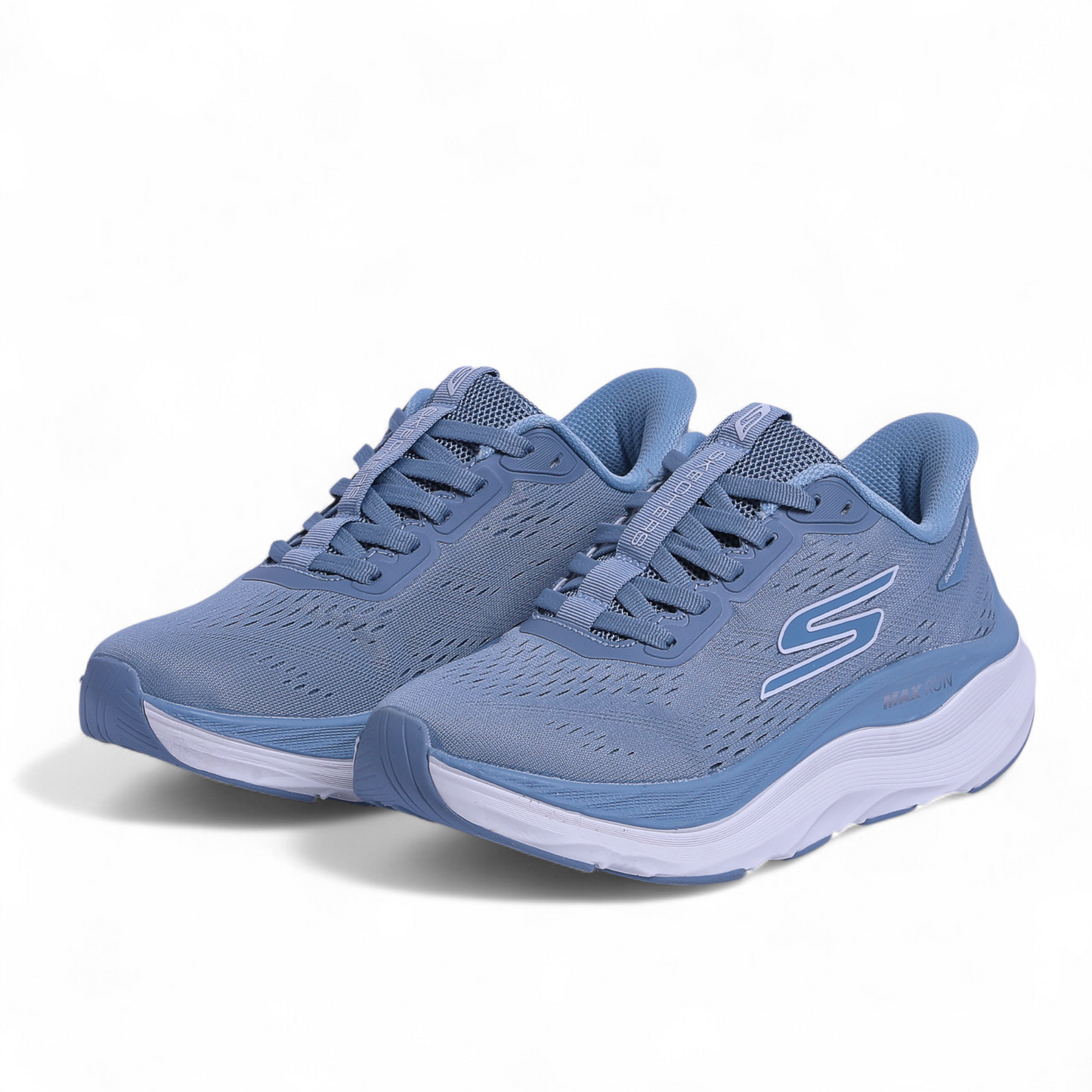 SKECHERS MAX-RUN SLIP-INS –  Comfort & Performance - W5 - in Sky