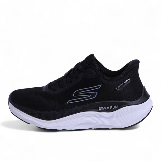 SKECHERS MAX-RUN SLIP-INS –  Comfort & Performance - W5 - in Black