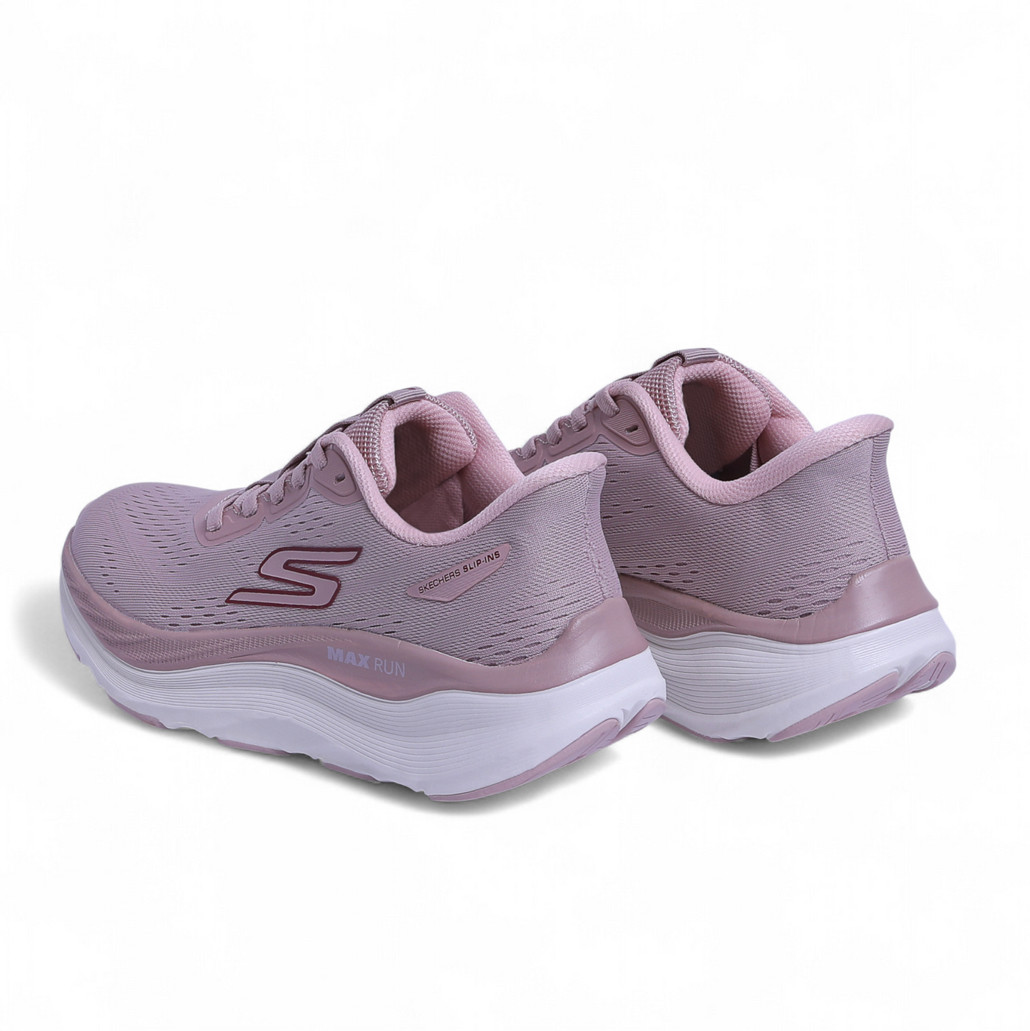 SKECHERS MAX-RUN SLIP-INS –  Comfort & Performance - W5 - in Pink