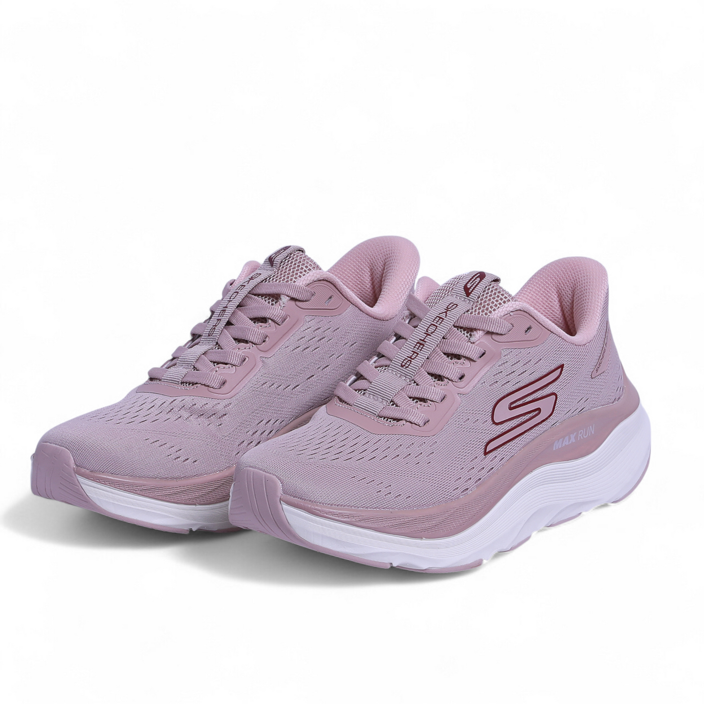 SKECHERS MAX-RUN SLIP-INS –  Comfort & Performance - W5 - in Pink