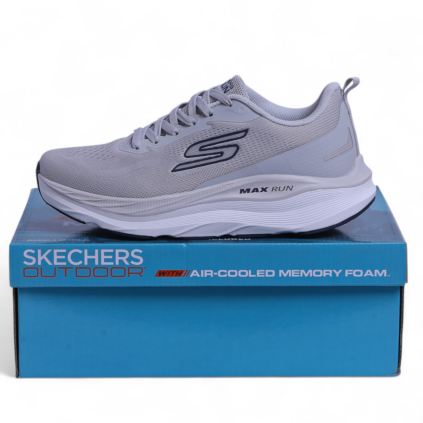 SKECHERS MAX-RUN –  Comfort & Performance - KH - in Grey