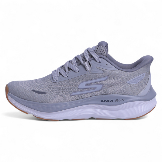 SKECHERS MAX-RUN SLIP-INS –  Comfort & Performance - Fi - in Light grey