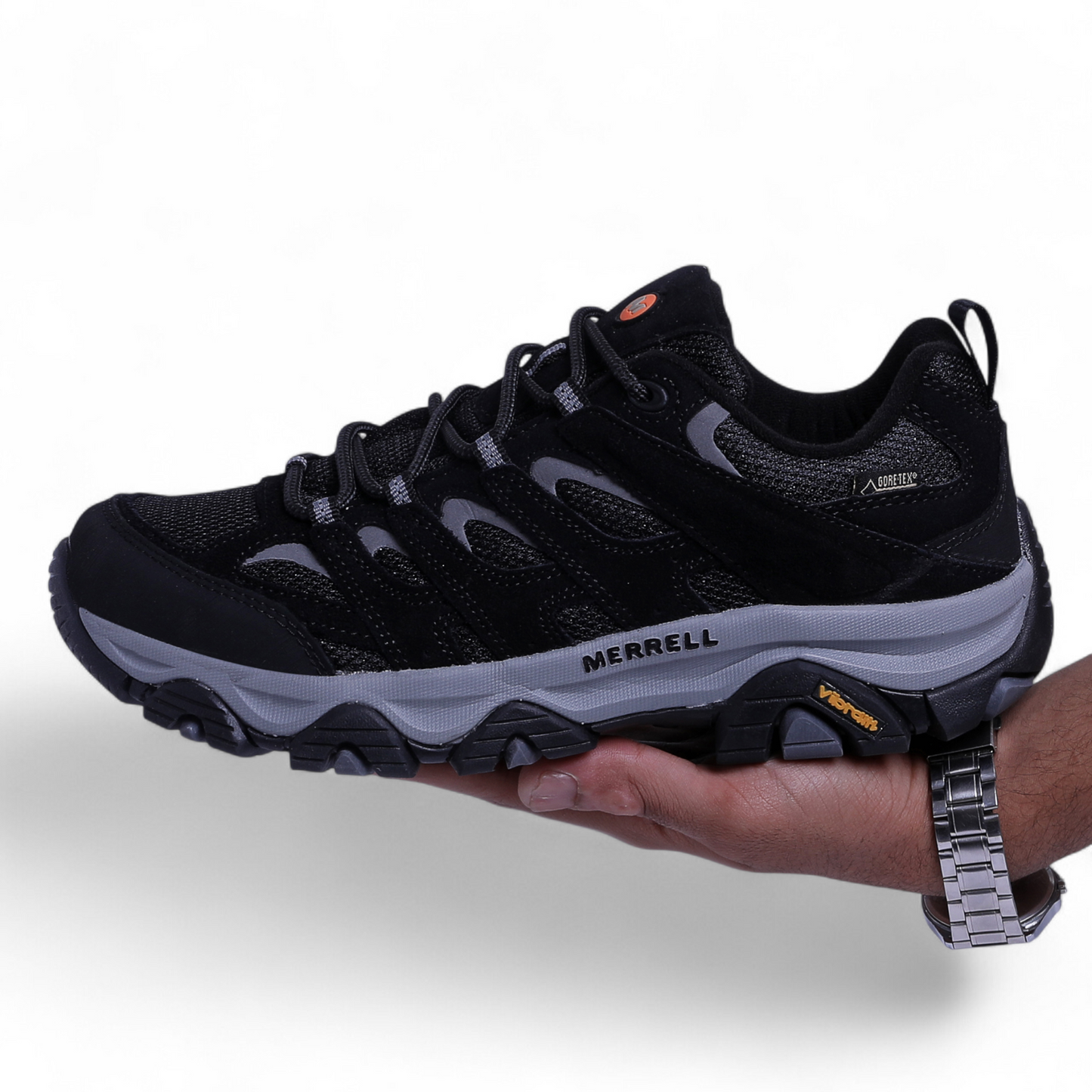 Merrell Moab 3 Gore-Tex - Rugged Performance, All-Day Comfort - ME - in Black