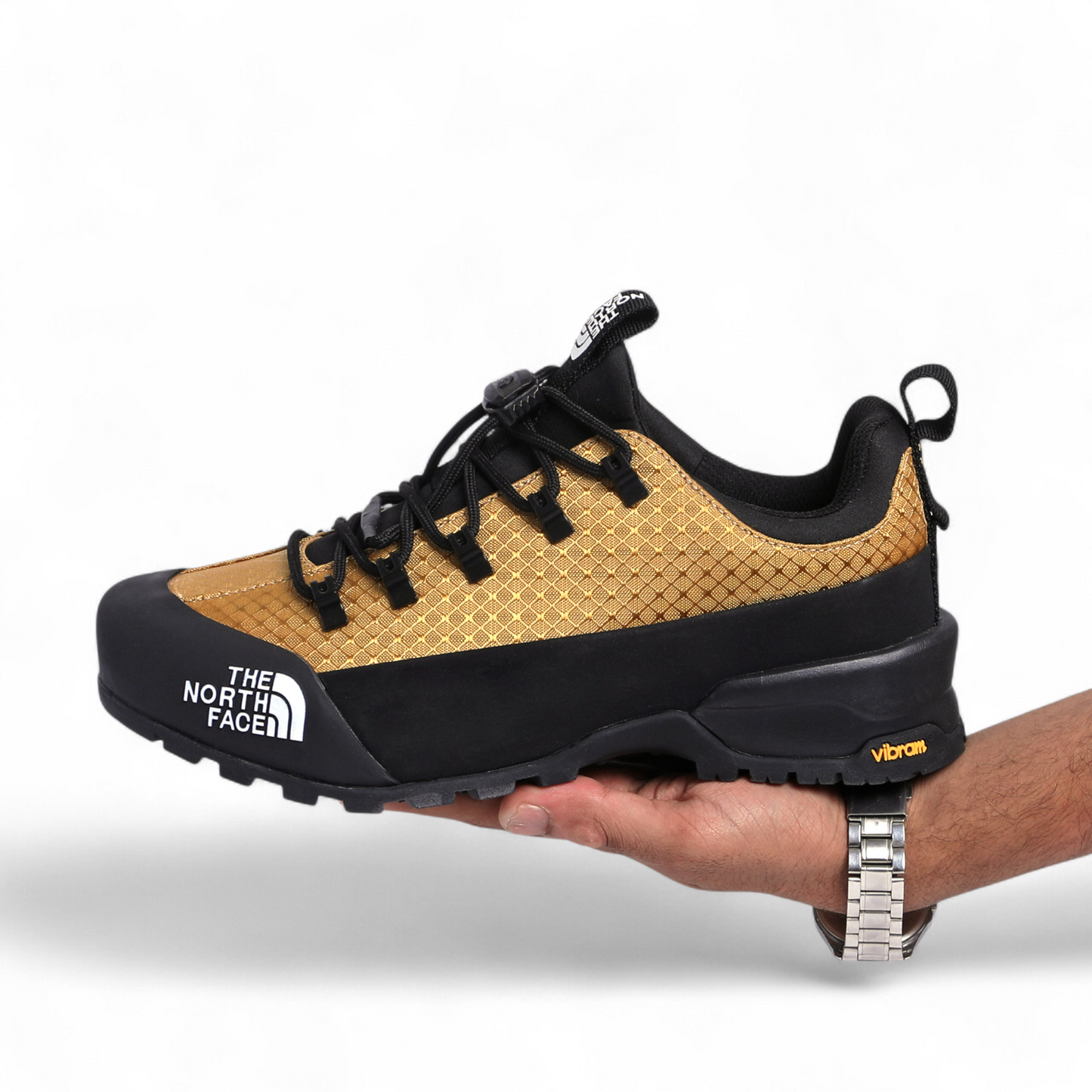 Sneakers Glenclyffe Low – Lightweight Outdoor Hiking Shoe LW - in Black×yellow