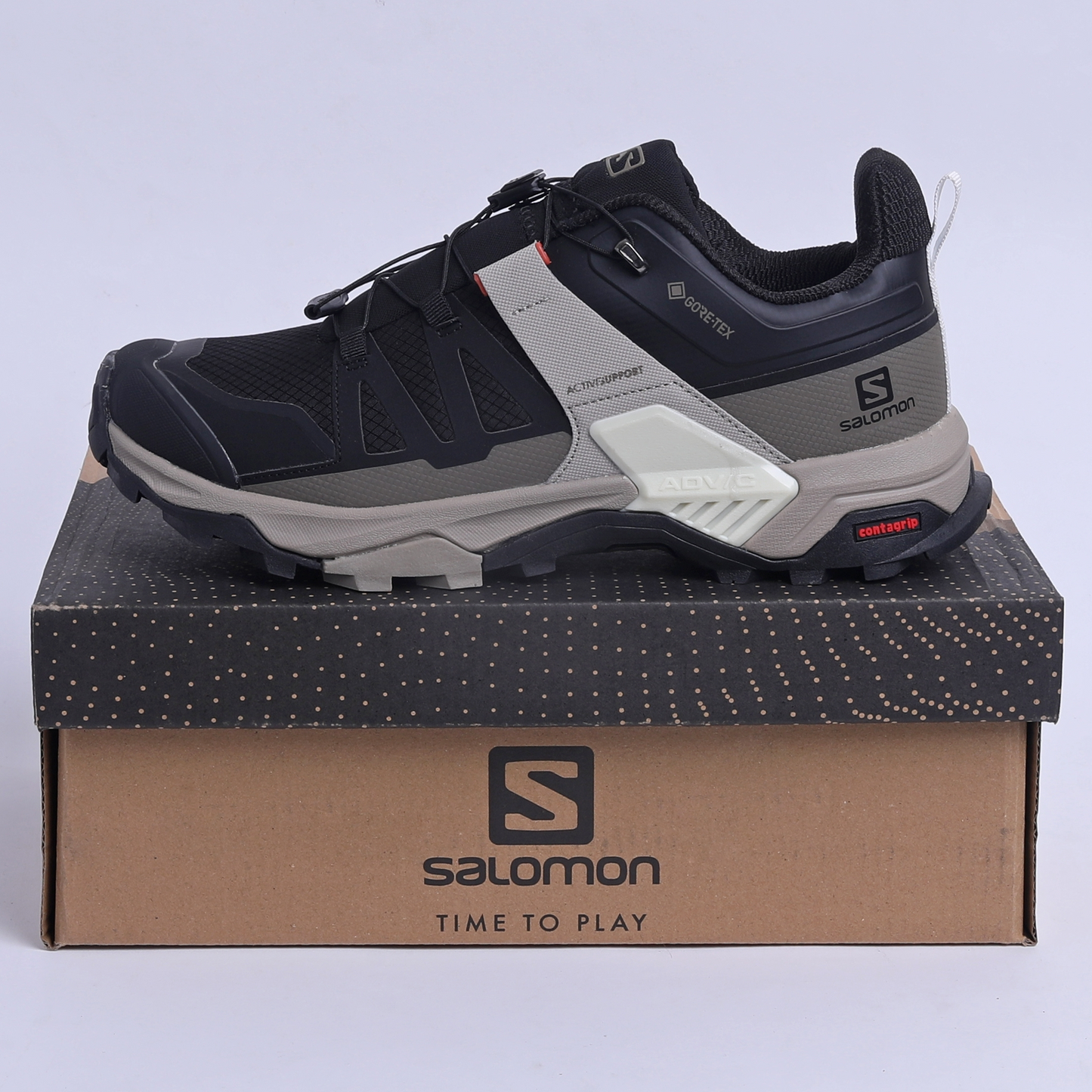 Salomon X Ultra 4 GTX - ZS - in Black×beige