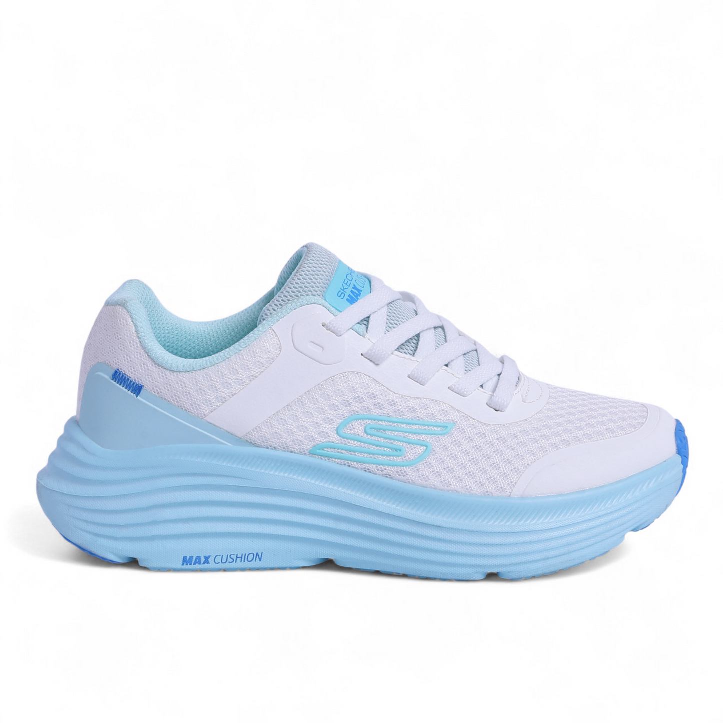 Skechers Max Cushioning Elite – Air-Cooled Goga Mat Comfort - WT - in White