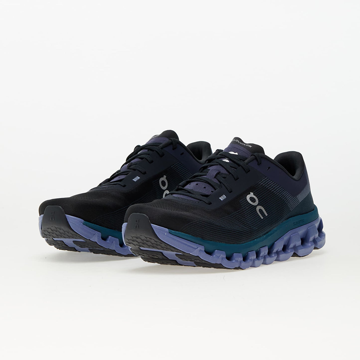 On Running Cloudflow 4 - QC-58- in black×blue