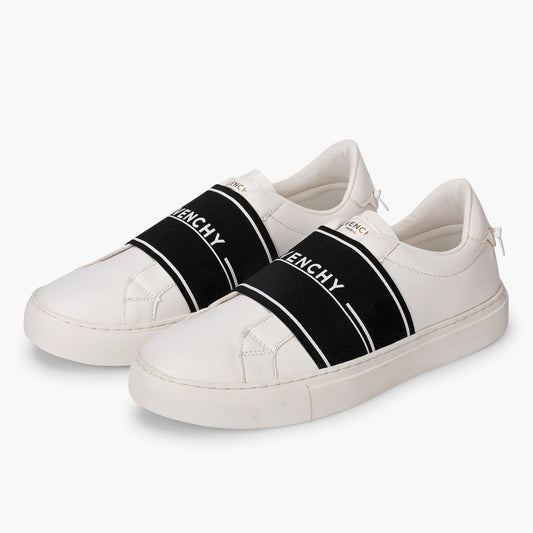 Givenchy men's flat sneakers - GV in white×black