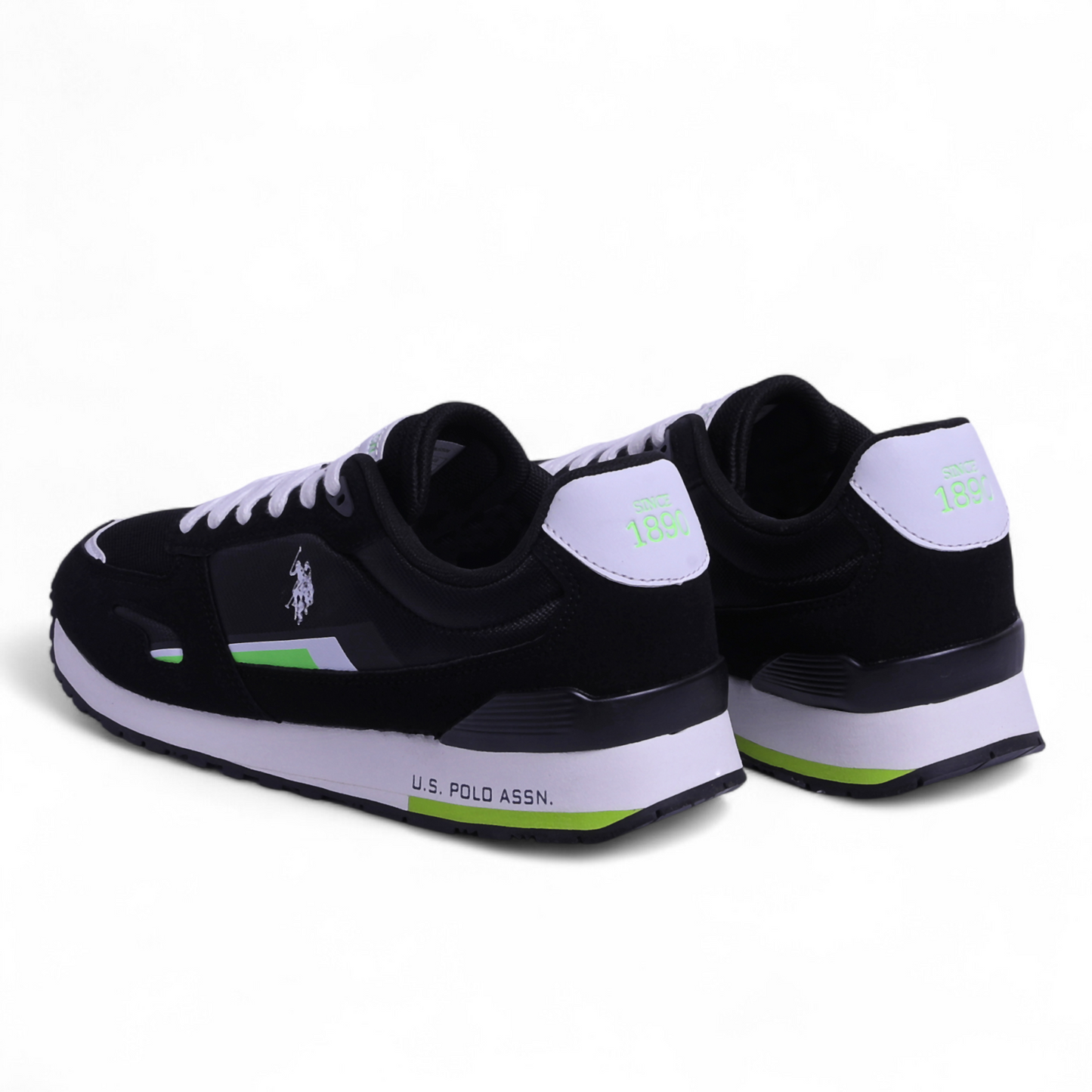 U.S. Polo Assn. Men’s Sneakers TABRY001B – Classic Style with Everyday Comfort - US - in Black