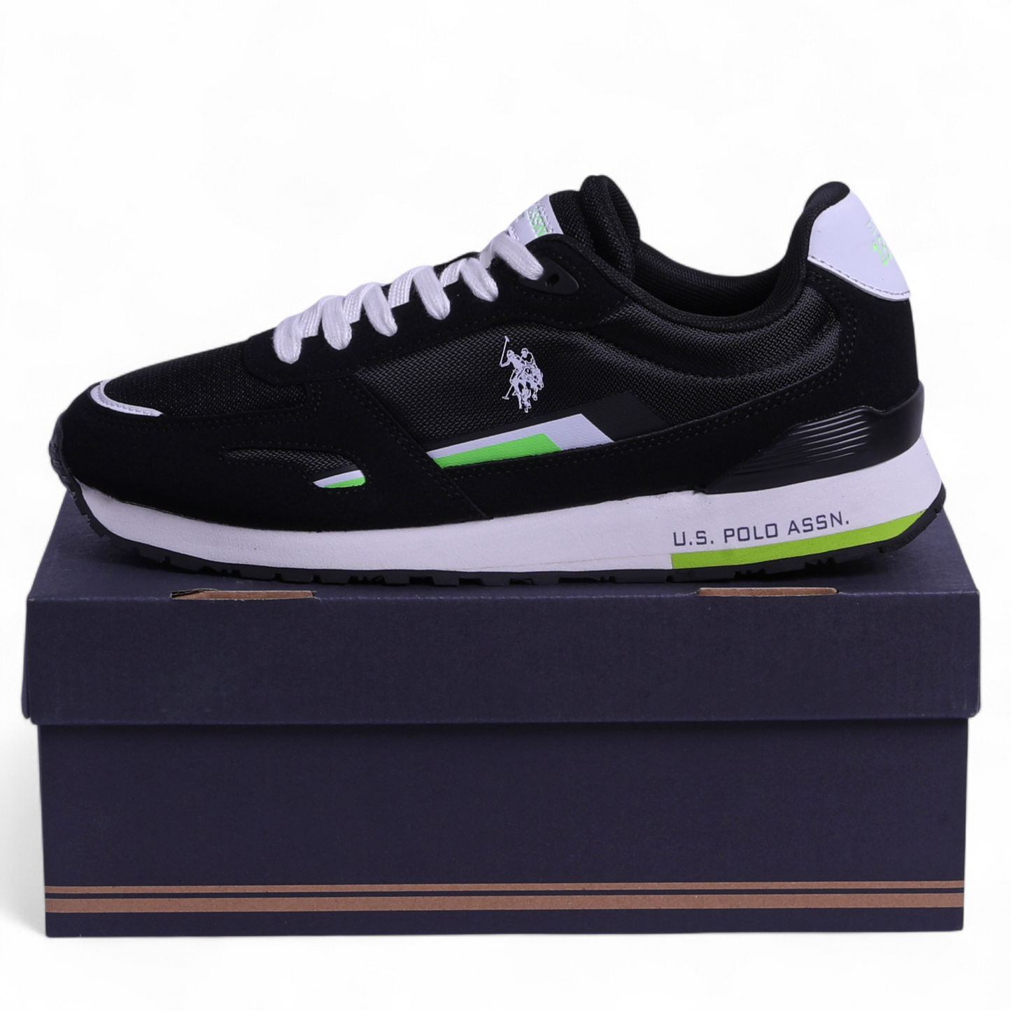 U.S. Polo Assn. Men’s Sneakers TABRY001B – Classic Style with Everyday Comfort - US - in Black