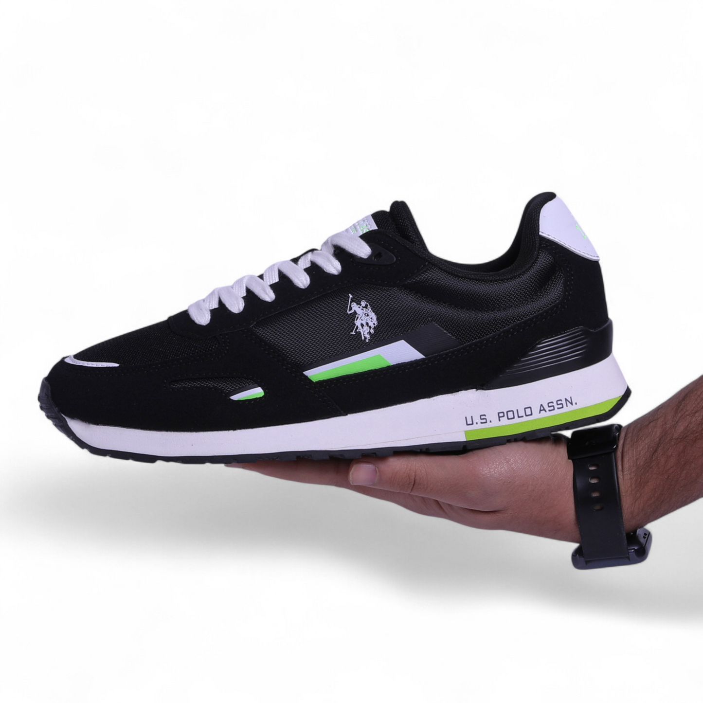 U.S. Polo Assn. Men’s Sneakers TABRY001B – Classic Style with Everyday Comfort - US - in Black