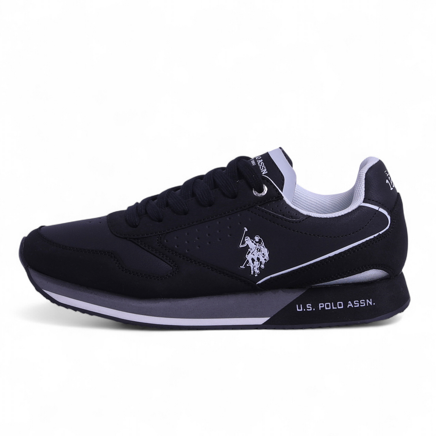U.S. POLO ASSN. NOBIL003E – Classic Comfort & Everyday Style - PO - in Black