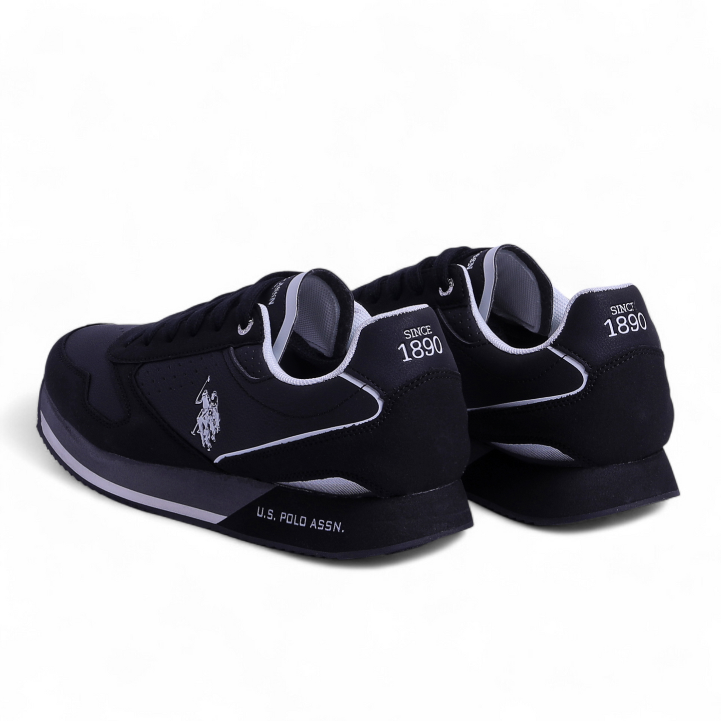 U.S. POLO ASSN. NOBIL003E – Classic Comfort & Everyday Style - PO - in Black